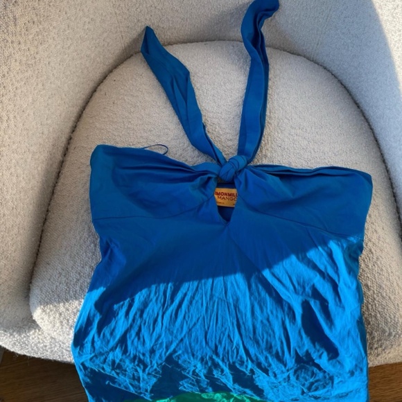 MANGO X SIMON MILLER Strapless Maxi Dress - Picture 4 of 11